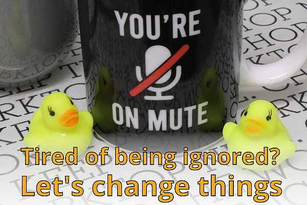 Phil the pothole duck and his friend are fed up with being ignored.