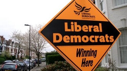 Lib Dem Garden Sign