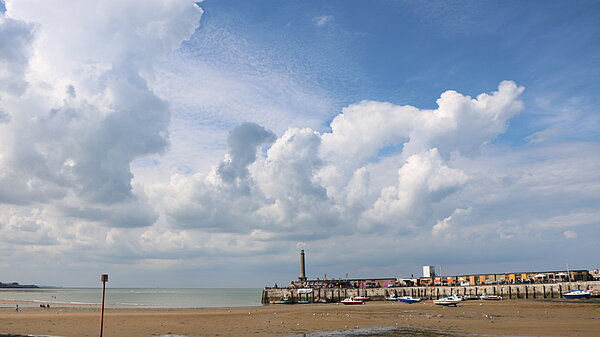 Margate harbour sea and sky (Photo taken by Matthew Brown)